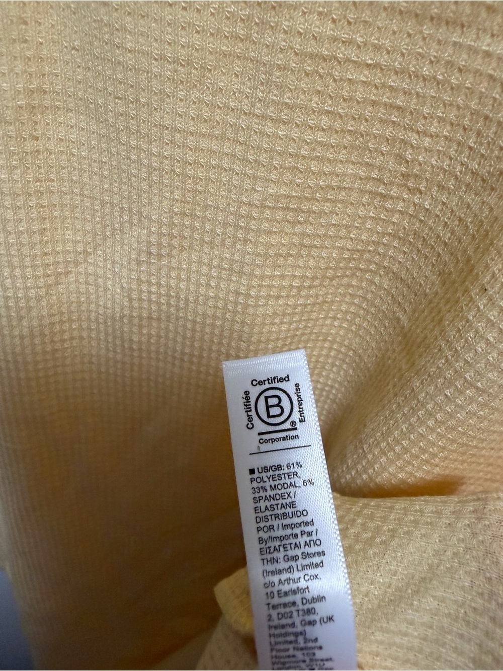 Athleta Wind Down Sleep Cami In Yellow Women’s Size XL - Picture 5 of 8